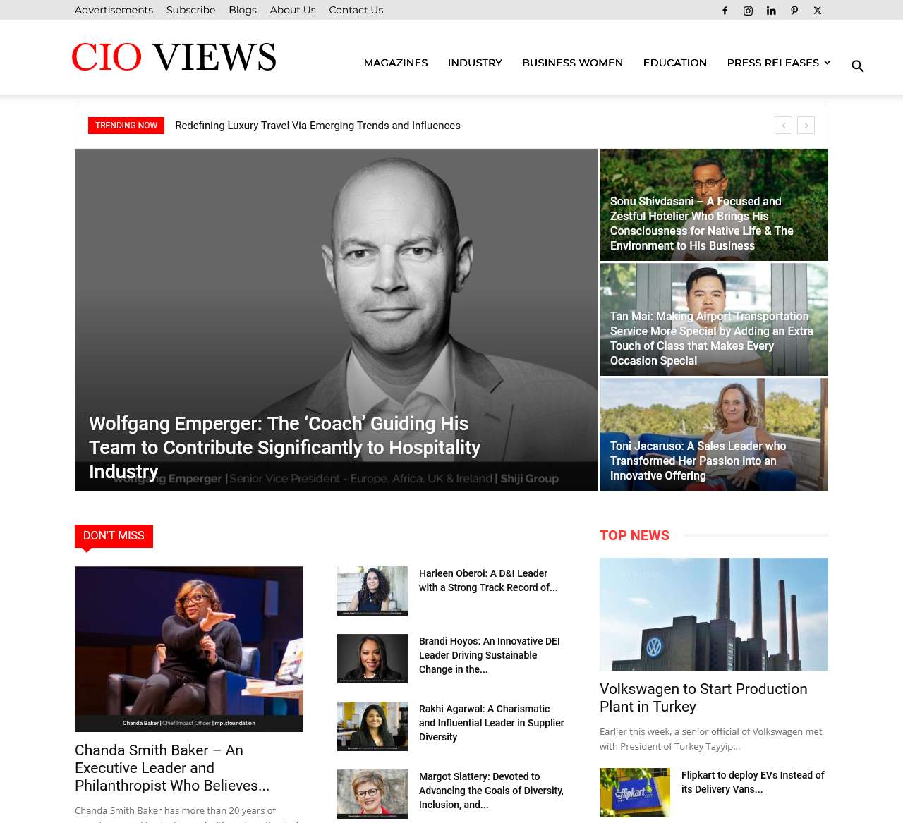 CIO VIEWS