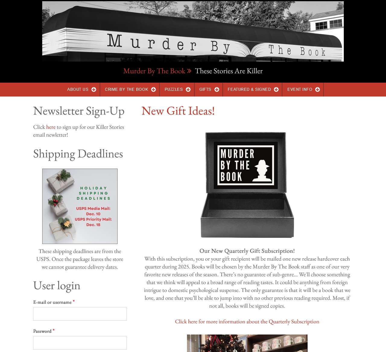 Murder By The Book | These Stories Are Killer