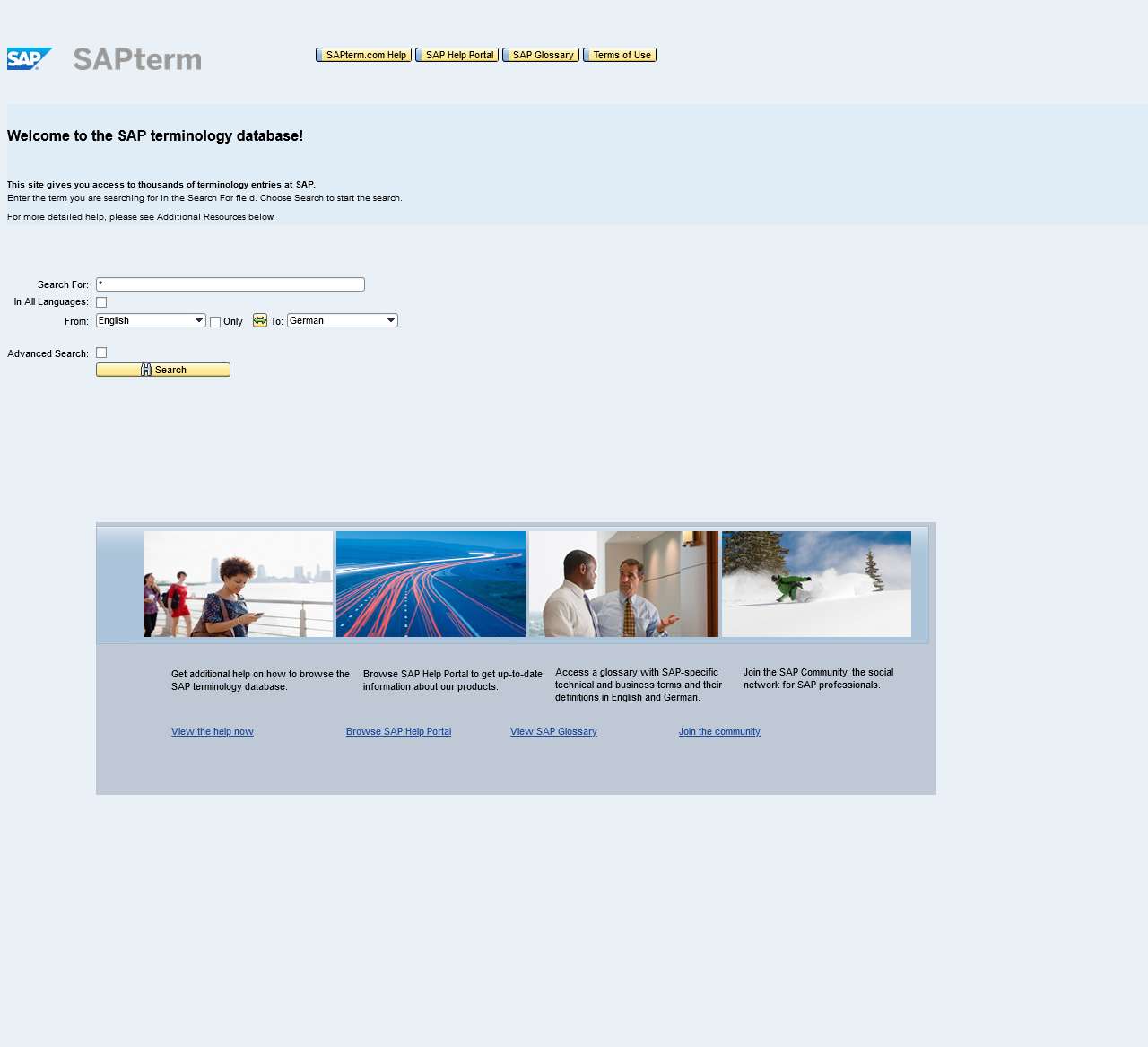 STERM_WEBACCESS [Web Dynpro for ABAP]