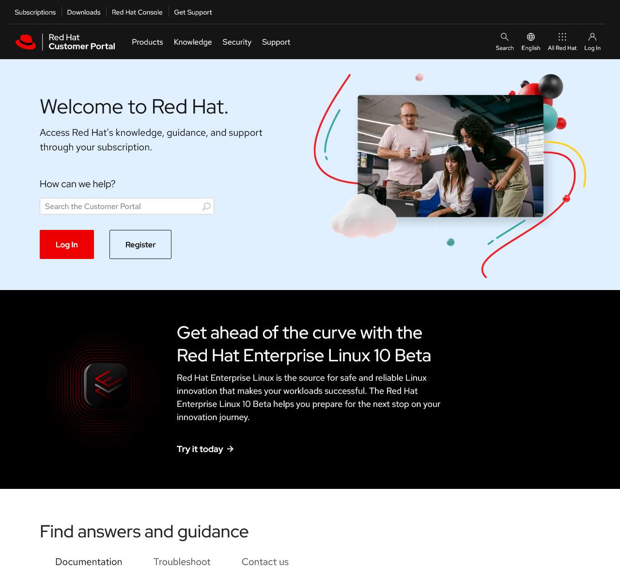 Red Hat Customer Portal
